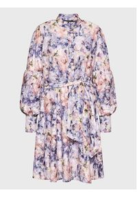 Bruuns Bazaar Sukienka koszulowa Scilla BBW3052 Fioletowy Regular Fit. Kolor: fioletowy. Materiał: bawełna. Typ sukienki: koszulowe #4