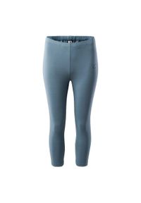 IQ - Legginsy 3/4 Damskie Silky. Kolor: niebieski. Sport: bieganie