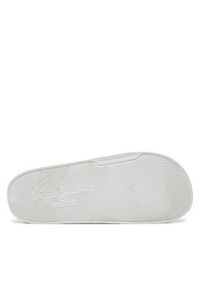 Pepe Jeans Klapki Slider Translucent W PLS70147 Biały. Kolor: biały. Materiał: syntetyk #4