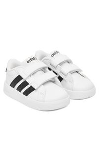 Adidas - adidas Sneakersy Grand Court 3.0 HP3534 Biały. Kolor: biały. Materiał: skóra #5
