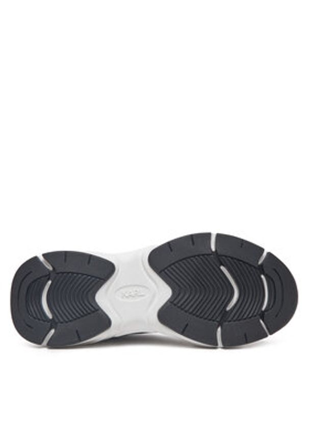 Karl Lagerfeld - KARL LAGERFELD Sneakersy Komet KL65638M Srebrny. Kolor: srebrny. Materiał: skóra