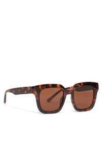 Vero Moda Okulary przeciwsłoneczne 10261553 Brązowy. Kolor: brązowy
