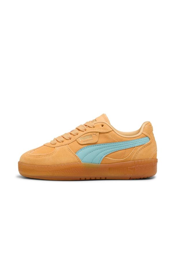 Puma - Buty damskie trampki sportowe PALERMO MODA. Kolor: pomarańczowy. Materiał: guma. Sezon: lato