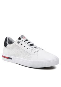Sneakersy s.Oliver 5-13630-20 White 100. Kolor: biały. Materiał: skóra #1
