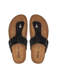 Geox Japonki U Sandal Ghita D U159VD 00032 C9999 Czarny. Kolor: czarny. Materiał: skóra, nubuk #6