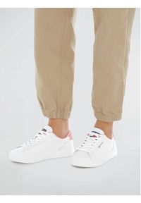 Tommy Jeans Sneakersy Tjw Cupsole Sneaker Ess EN0EN02508 Biały. Kolor: biały. Materiał: skóra #3
