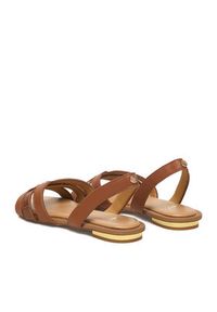 Beverly Hills Polo Club Sandały EO-R26SS09145-01 Brązowy. Kolor: brązowy. Materiał: skóra #3