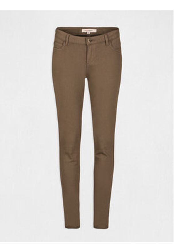 Morgan Jeansy 211-PETRA Zielony Skinny Fit. Kolor: zielony