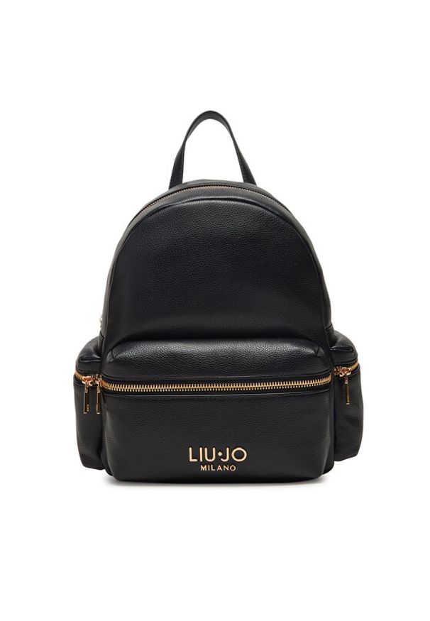 Liu Jo Plecak Ecs M Backpack AA5136 E0033 Czarny. Kolor: czarny. Materiał: skóra