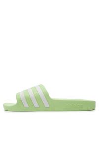 Adidas - adidas Klapki adilette Aqua Slides IF6046 Zielony. Kolor: zielony