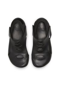 Buty sportowe sandały Nike Jr DH9462-001 czarne. Okazja: na co dzień. Zapięcie: rzepy. Kolor: czarny. Sezon: lato #5