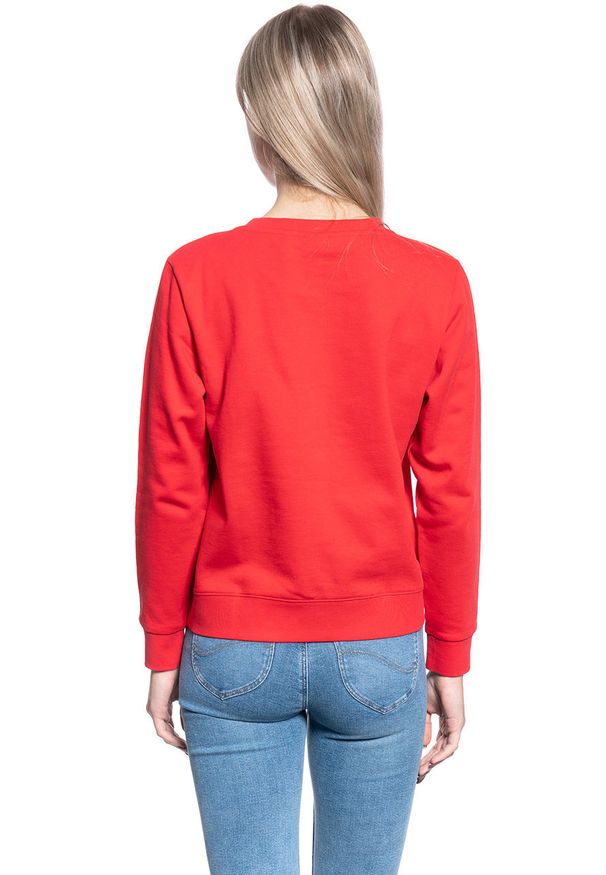 Wrangler - WRANGLER CREW SWEAT LOLLIPOP RED W6Z1HYXSK 112130859