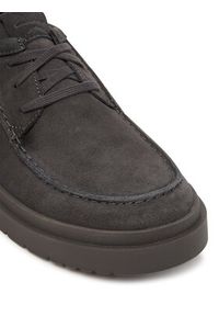Clarks Półbuty Polden Moc 26183404 Szary. Kolor: szary. Materiał: zamsz, skóra #6