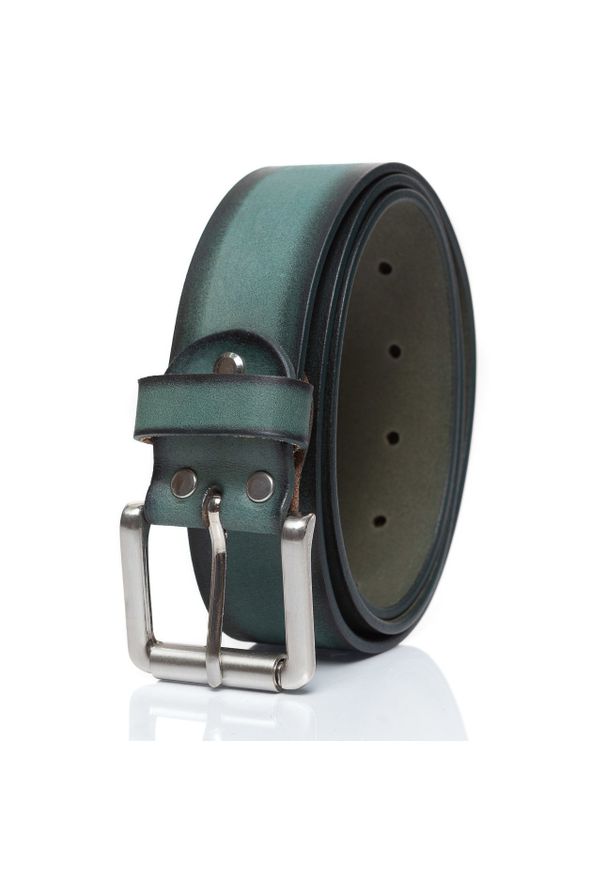 Tom Tailor - TOM TAILOR PASEK SKÓRZANY SOPO-TT376 467 40mm Ledergürtel RO2689. Materiał: skóra. Wzór: paski. Styl: klasyczny