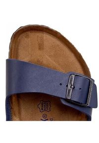 Birkenstock Klapki Arizona 051061 Granatowy. Kolor: niebieski. Materiał: skóra #6