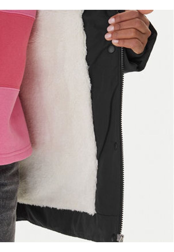 Roxy Kurtka zimowa ERJJK03666 Czarny Regular Fit. Kolor: czarny. Materiał: bawełna. Sezon: zima