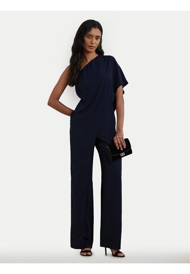 Lauren Ralph Lauren - LAUREN RALPH LAUREN Kombinezon 2,53909E+11 Granatowy Regular Fit. Kolor: niebieski. Materiał: syntetyk