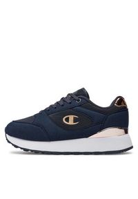 Champion Sneakersy Rr Champ Plat Ny Low Cut Shoe S11685-CHA-BS502 Granatowy. Kolor: niebieski