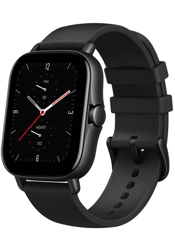 AMAZFIT - Amazfit smartwatch GTS 2e, Obsidian Black. Rodzaj zegarka: smartwatch. Kolor: czarny. Styl: elegancki, sportowy