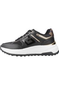 Guess - Kapcie GUESS FLTFON FAB12 Czarny. Kolor: czarny. Materiał: syntetyk, tkanina. Styl: sportowy