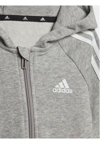 Adidas - adidas Kombinezon IJ8111 Szary Regular Fit. Kolor: szary. Materiał: bawełna #6