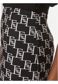 Elisabetta Franchi Spódnica mini GO-S03-41E2-V250 Czarny Regular Fit. Kolor: czarny. Materiał: syntetyk #3
