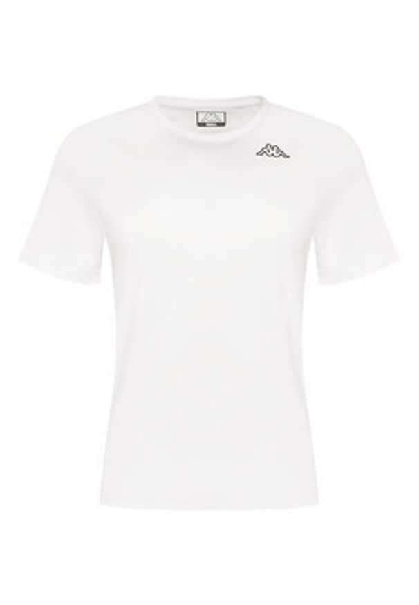 Kappa Komplet t-shirtów Logo Sylvie 38277LW Czarny Regular Fit. Kolor: czarny. Materiał: bawełna