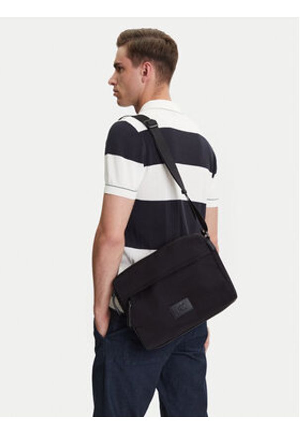 Calvin Klein Jeans Torba Metro Nylon Flight Bag LV04G3090G Czarny. Kolor: czarny. Materiał: materiał
