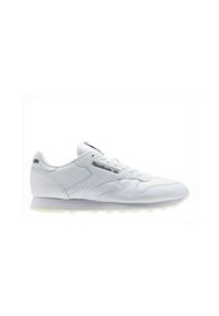 Buty do chodzenia męskie Reebok CL Leather ID. Zapięcie: sznurówki. Kolor: biały. Materiał: tkanina, materiał, skóra, syntetyk. Szerokość cholewki: normalna. Sport: turystyka piesza