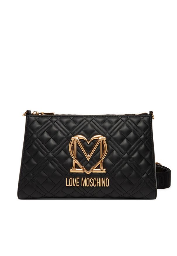 Love Moschino - Torebka LOVE MOSCHINO. Kolor: czarny