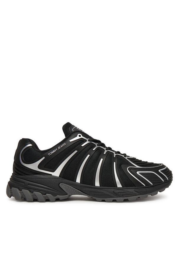Sneakersy Tommy Jeans. Kolor: czarny. Sport: outdoor