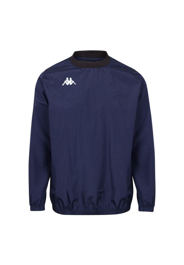 Bluza dziecięca Kappa Gaggio. Kolor: niebieski. Wzór: haft. Sport: joga i pilates