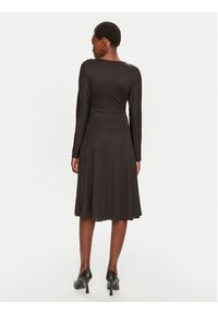 BOSS - Boss Sukienka koktajlowa Ettita 50523130 Czarny Slim Fit. Kolor: czarny. Materiał: syntetyk. Styl: wizytowy #4