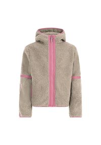 Dziecięca polarowa bluza z kapturem na zamek Protest Jaggy. Typ kołnierza: kaptur. Kolor: wielokolorowy, beżowy, brązowy. Materiał: polar. Sezon: zima. Sport: narciarstwo #1