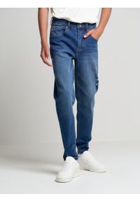 Big-Star - Spodnie jeans chłopięce ze zwężoną nogawką Noah 363. Kolor: niebieski. Materiał: jeans. Styl: klasyczny #6