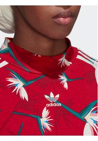 Adidas - adidas Body THEBE MAGUGU HK5211 Czerwony Slim Fit. Kolor: czerwony. Materiał: bawełna #3