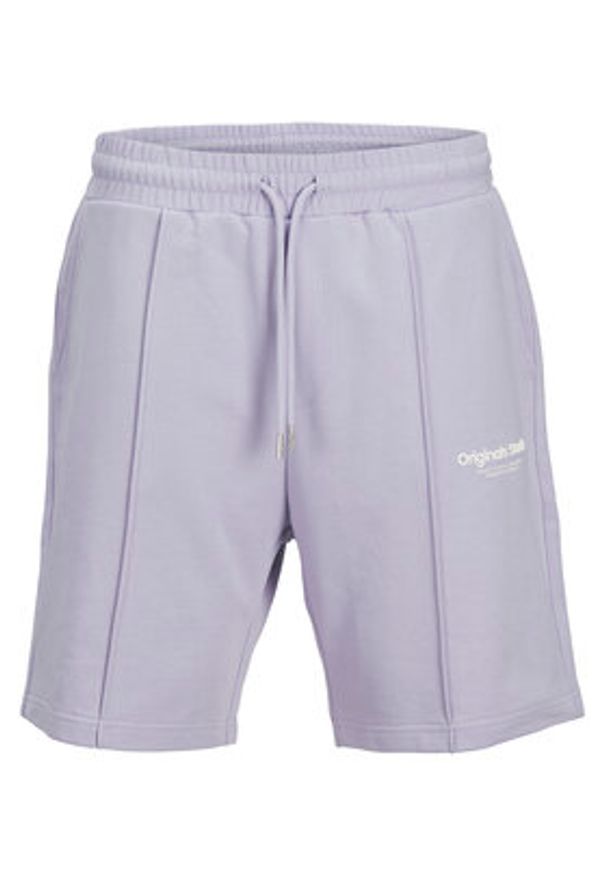 Jack & Jones - Jack&Jones Szorty sportowe Vesterbro 12252251 Fioletowy Relaxed Fit. Kolor: fioletowy. Materiał: syntetyk, bawełna. Styl: sportowy