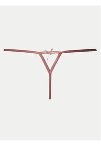 Hunkemöller Stringi Ruby 300241 Różowy. Kolor: różowy. Materiał: syntetyk #3