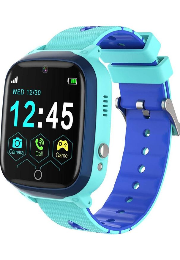 Smartwatch R2 Invest Q13 Niebieski (Q13 waterproof blue). Rodzaj zegarka: smartwatch. Kolor: niebieski