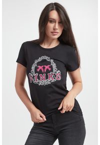 Pinko - T-shirt damski Bussolotto PINKO #1
