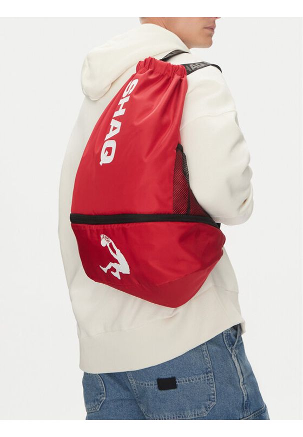 Shaq Plecak SHAQ-P-005-07 Czerwony. Kolor: czerwony. Materiał: materiał