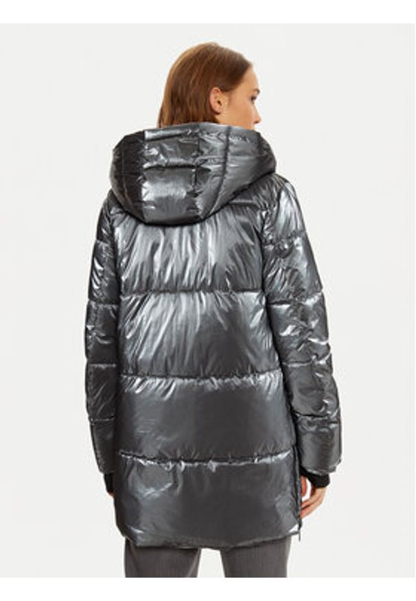 LOLA CASADEMUNT Kurtka zimowa LF2401024 Szary Regular Fit. Kolor: szary. Materiał: syntetyk. Sezon: zima