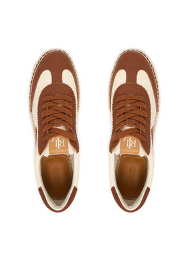Lauren Ralph Lauren - LAUREN RALPH LAUREN Espadryle Luize 802P04428003 Biały. Kolor: biały. Materiał: skóra