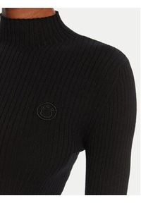 Hugo - HUGO Sweter Sarmie_B 50522578 Czarny Slim Fit. Kolor: czarny. Materiał: syntetyk #5