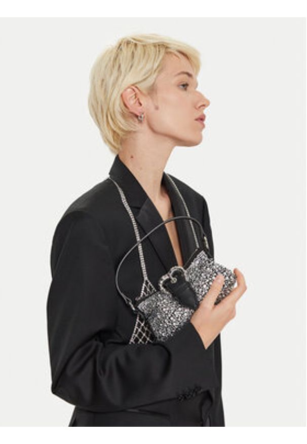 Pinko - PINKO Torebka Jolene Baby AI 24-25 PLTT 103861 A20I Czarny. Kolor: czarny. Materiał: skórzane