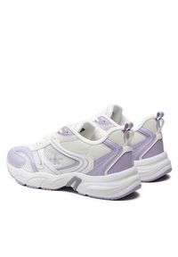 Calvin Klein Jeans Sneakersy Retro Tennis Low Lace Mh Ml Mtl YW0YW01463 Biały. Kolor: biały #6
