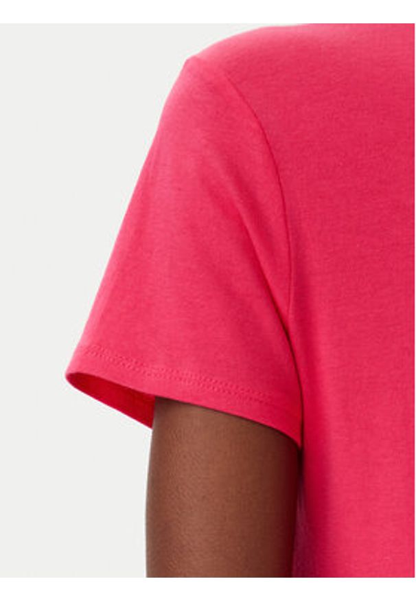 GAP - Gap T-Shirt 729555-08 Różowy Regular Fit. Kolor: różowy. Materiał: bawełna