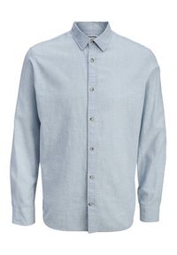 Jack & Jones Koszula Summer 12289174 Błękitny Regular Fit. Kolor: niebieski. Materiał: bawełna #4