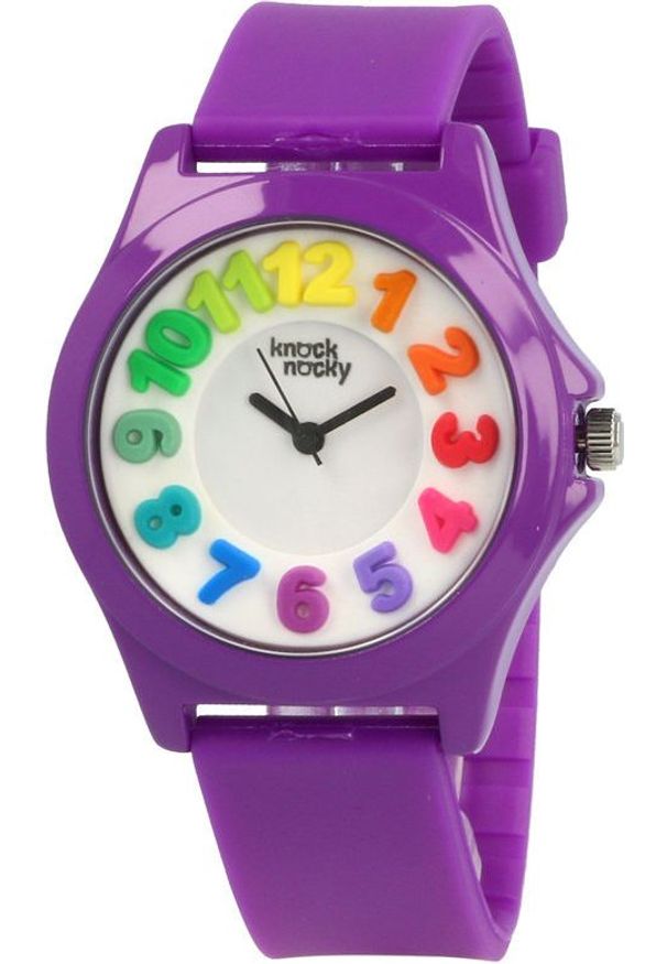 Knock Nocky Kolorowy Dziecięcy RB3523005 Rainbow fioletowy. Kolor: fioletowy