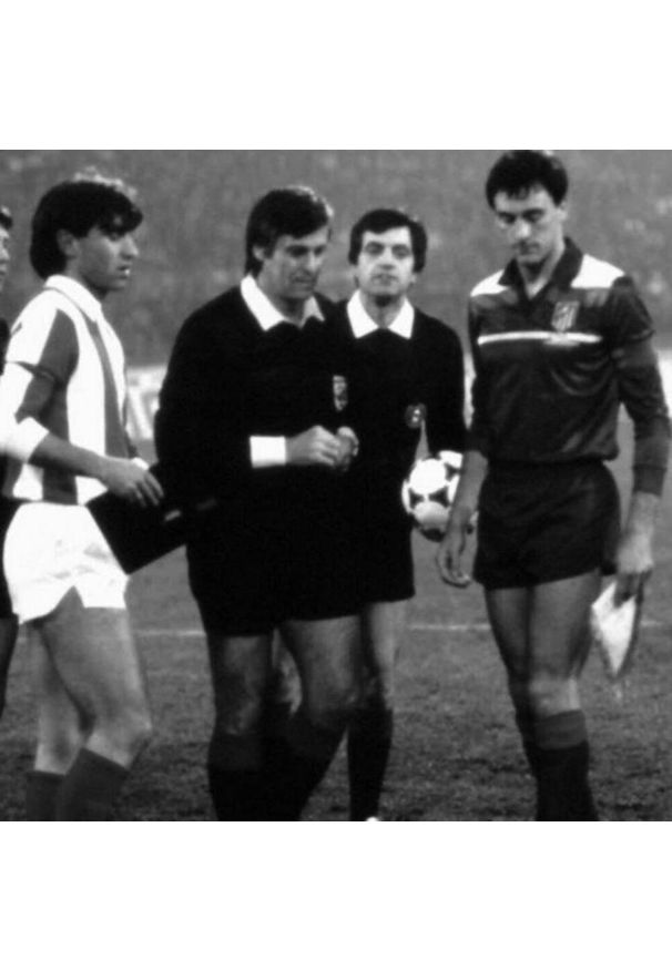 COPA FOOTBALL - Koszulka piłkarska retro - Dorosły - Atlético Madrid 1986 Trzecia - Niebieska. Kolor: niebieski. Sport: piłka nożna